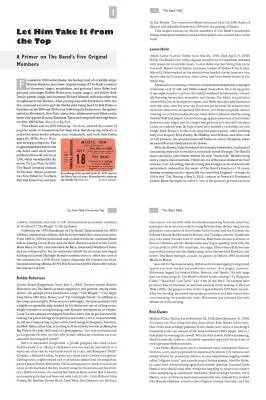 The Band FAQ - Aaron - Book