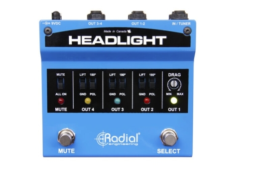 Radial - Headlight Amp Selector