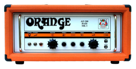 Orange Amplifiers - AD200B MK3- Bass Head Single Channel 200 Watt