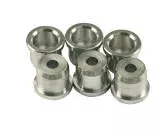 WD Music - Kluson String Ferrules for Tele (6) - Chrome
