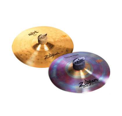 Long and McQuade Exclusive 10\'\' ZBT Splash & 10\'\' Trashformer Cymbal Set