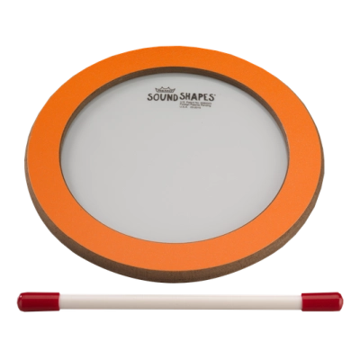 Formes sonores Tambour � main circulaire de 8,25 po