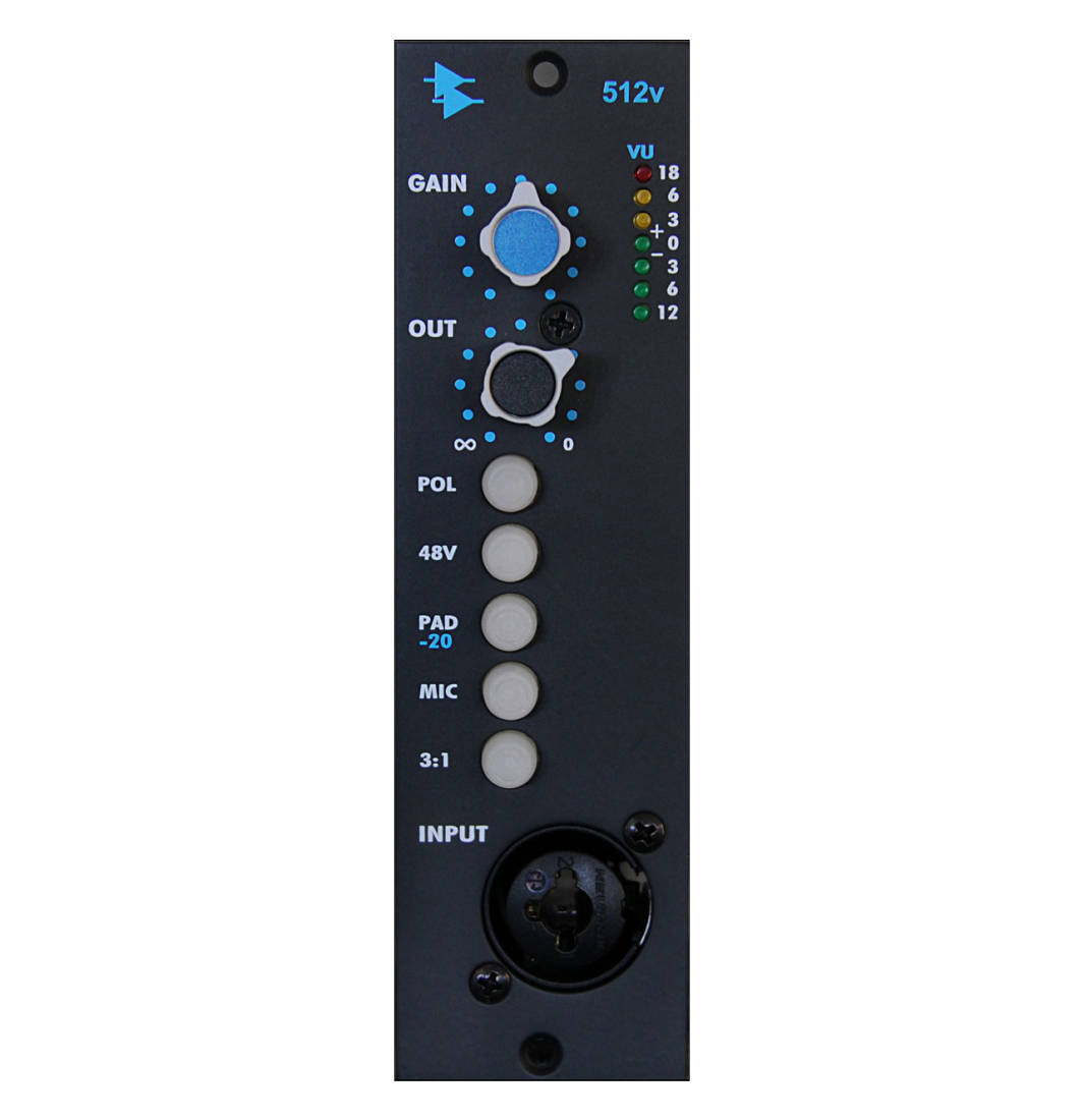 512V Discrete Mic/Line Preamp with Variable Output Level