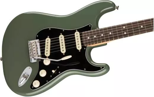 American Professional Stratocaster Rosewood Fingerboard - Antique Olive