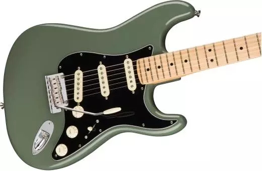American Professional Stratocaster Maple Fingerboard - Antique Olive