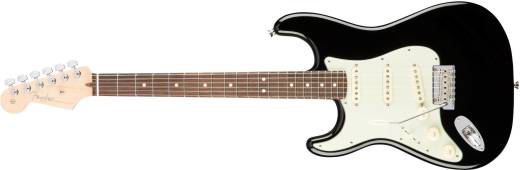 American Professional Stratocaster Left-Handed Rosewood Fingerboard - Black