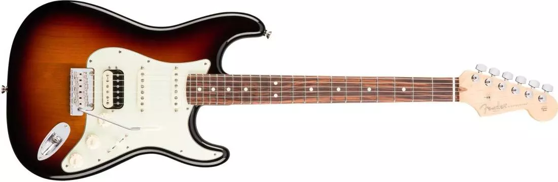 American Professional Stratocaster HSS Shawbucker touche en palissandre - 3-Colour Sunburst