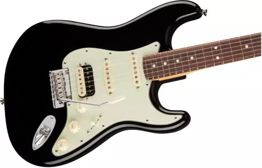 American Professional Stratocaster HSS Shawbucker Rosewood Fingerboard - Black