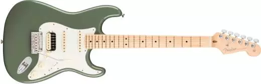 American Professional Stratocaster HSS Shawbucker Maple Fingerboard - Antique Olive