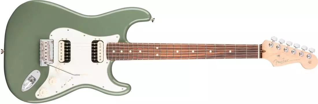American Professional Stratocaster HH Shawbucker Rosewood Fingerboard - Antique Olive