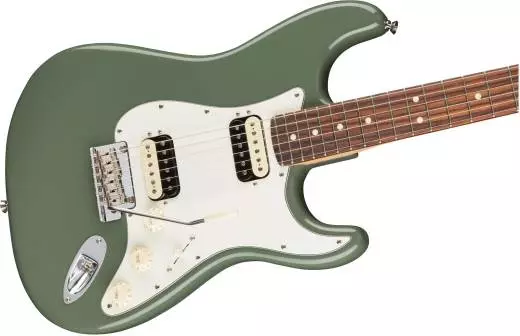 American Professional Stratocaster HH Shawbucker Rosewood Fingerboard - Antique Olive