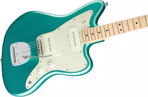 American Professional Jazzmaster Maple Fingerboard - Mystic Seafoam