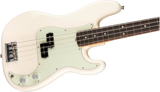 American Professional Precision Bass Rosewood Fingerboard - Olympic White