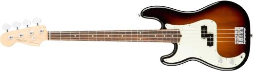 American Professional Precision Bass Left-Handed Rosewood Fingerboard - 3-Colour Sunburst