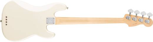 American Professional Precision Bass Left-Handed Rosewood Fingerboard - Olympic White