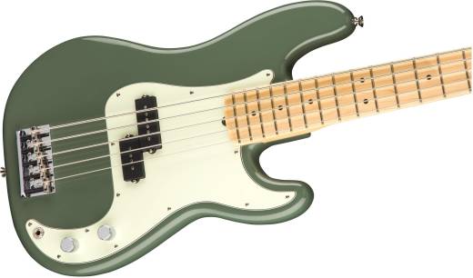 American Professional Precision Bass V Maple Fingerboard - Antique Olive