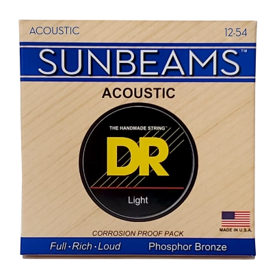 DR Strings - Sunbeam Phos Bronze Acoustic Strings - Medium 12-54