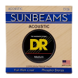 DR Strings - Sunbeam Phos Bronze Acoustic Strings - Medium/Heavy 13-56