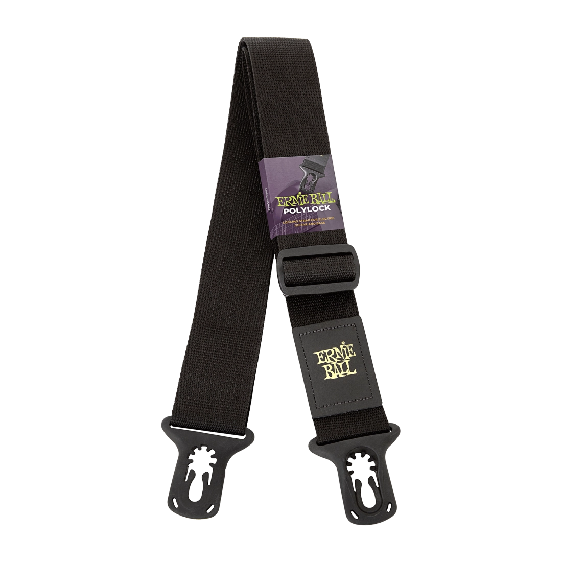 Polylock Guitar Strap - Black