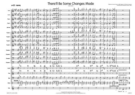There\'ll Be Some Changes Made - Higgins/Overstreet/Collins - Jazz Ensemble/Vocal - Gr. Medium