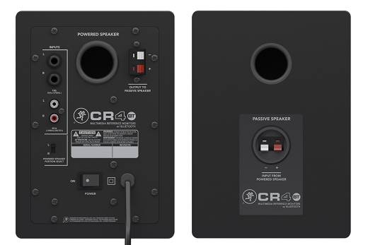 CR Series 4\'\' Multimedia Monitor w/Bluetooth - Pair