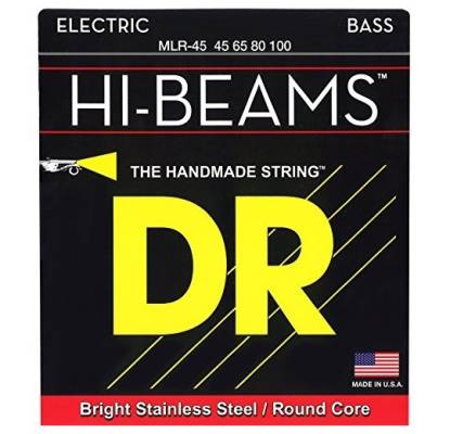DR Strings - Hi-Beam Medium Light Bass Strings 45-100