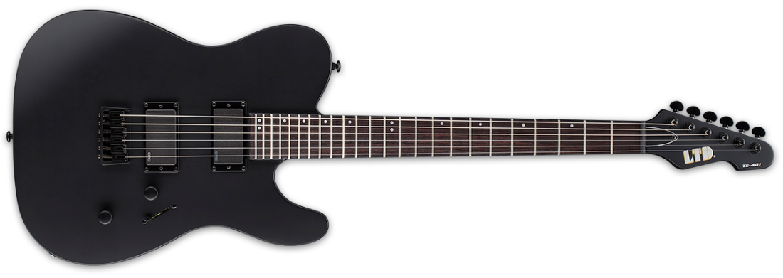 LTD TE-401 Electric Guitar - Black Satin