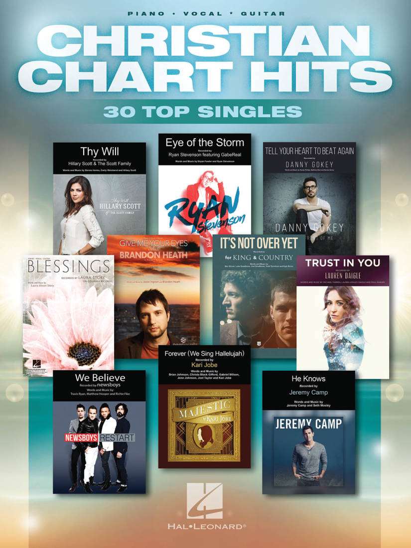 Christian Chart Hits - Piano/Vocal/Guitar - Book