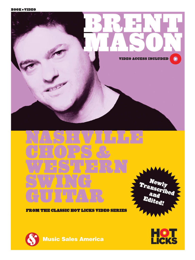 Brent Mason: Nashville Chops & Western Swing Guitar - Book/Video Online