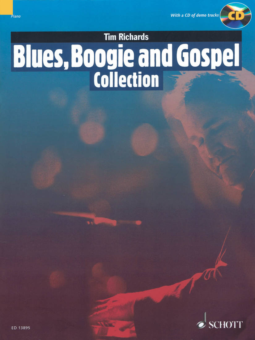 Blues, Boogie and Gospel Collection: 15 Pieces for Solo Piano - Richards - Book/CD