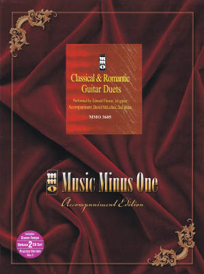 Music Minus One - Classical & Romantic Guitar Duets - Book/2 CDs