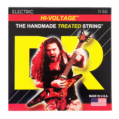 DR Strings - Cordes Hi Voltage Dimebag Darrel 11-50