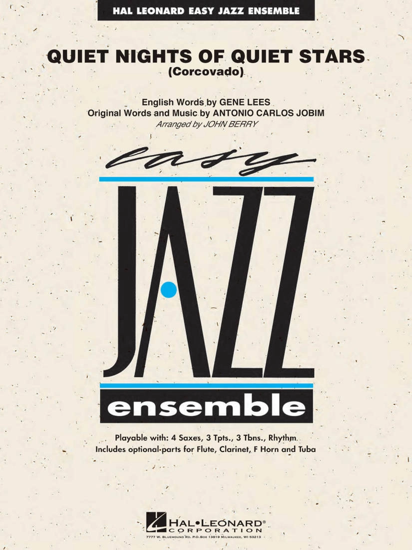 Quiet Nights of Quiet Stars (Corcovado) - Jobim/Berry - Jazz Ensemble - Gr. 2