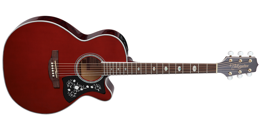 NEX CE Cutaway Acoustic/Electric Guitar - Wine Red
