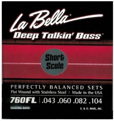 La Bella - Deep Talkin Bass String Set - 4-String, 43-104