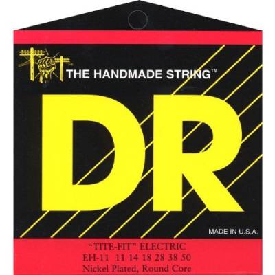 DR Strings - Tite-Fit Jazz Roundwound Nickel-Plated Electric Strings 12-52