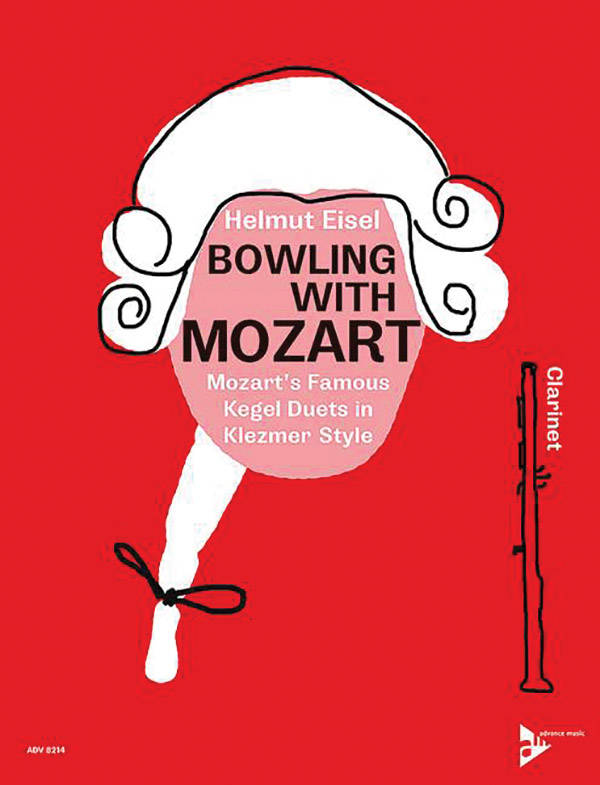 Bowling with Mozart - Mozart/Eisel - Clarinet Duets - Book
