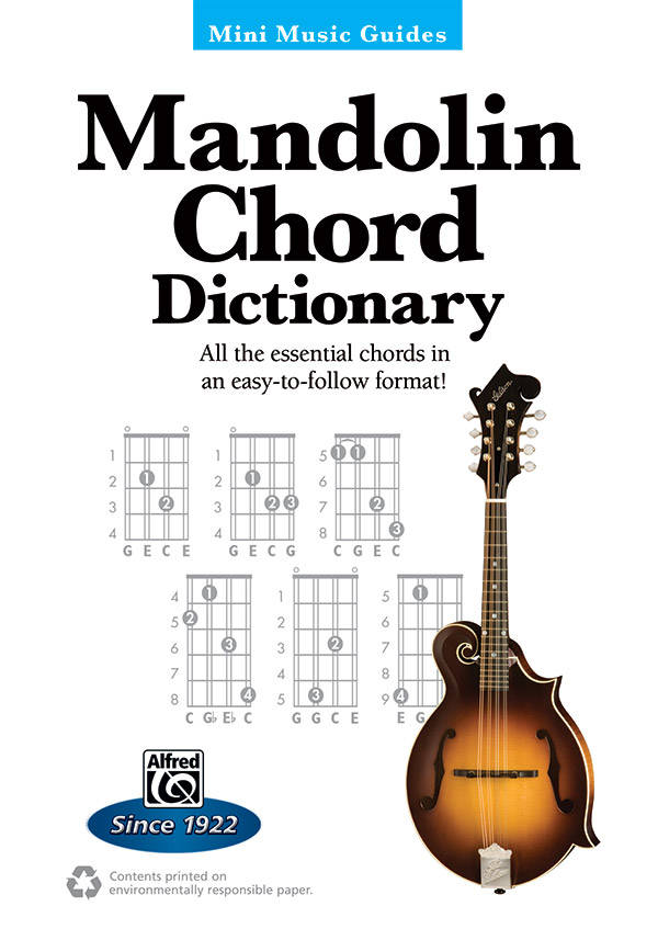 Mini Music Guides: Mandolin Chord Dictionary - Gunod/Harnsberger/Manus - Book