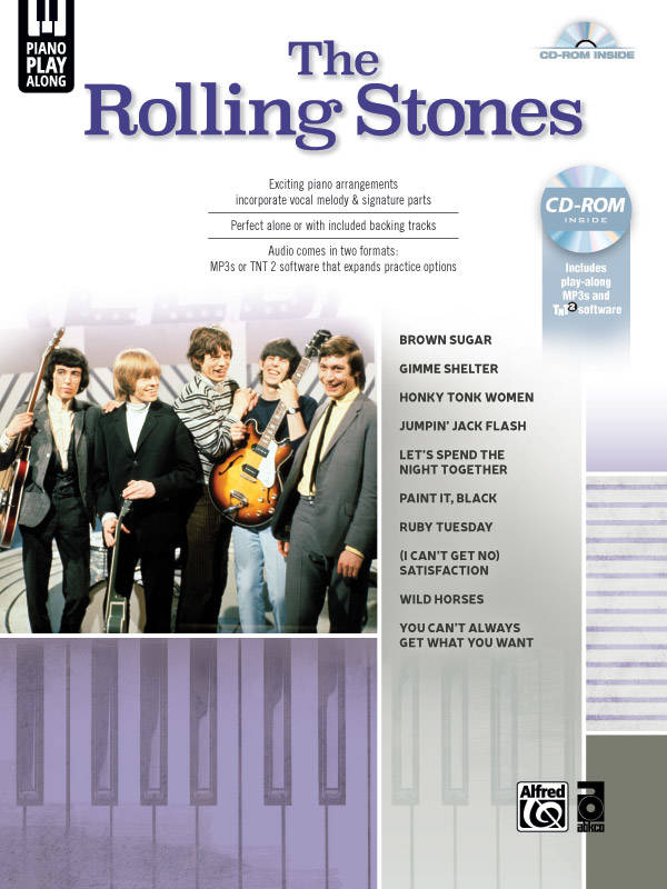 Piano Play-Along: The Rolling Stones - Book/CD-ROM