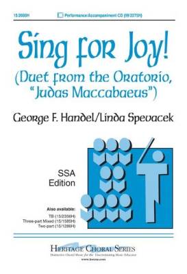 Heritage Music Press - Sing for Joy! - Handel/Spevacek - SSA
