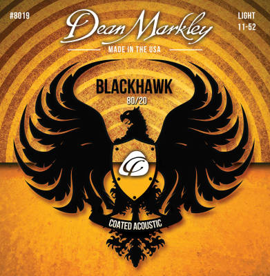 Blackhawk Coated 80/20 Acoustic Strings Light 11-52