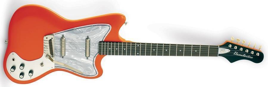 Danelectro - Dead On 67 Guitar - Agent Orange