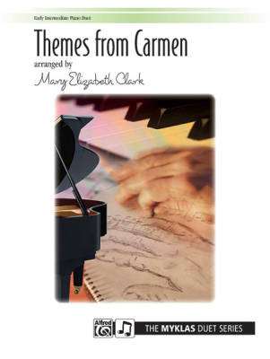 Alfred Publishing - Themes from Carmen - Bizet/Clark - Piano Duet (1 Piano, 4 Hands)
