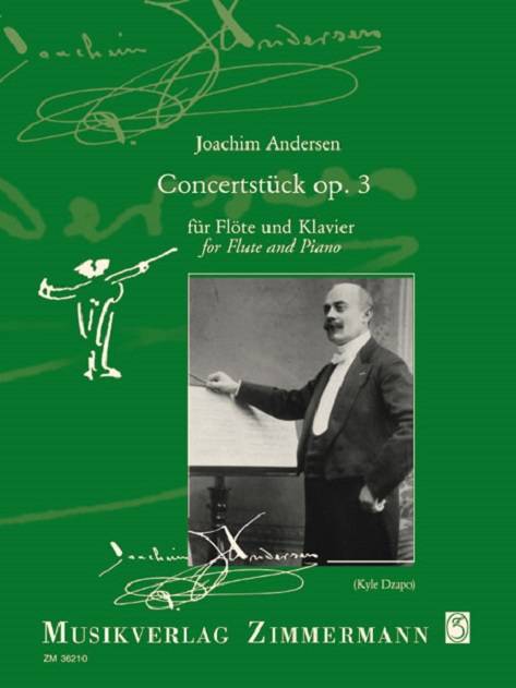 Concert Piece op.3 - Andersen - Flute/Piano - Sheet Music