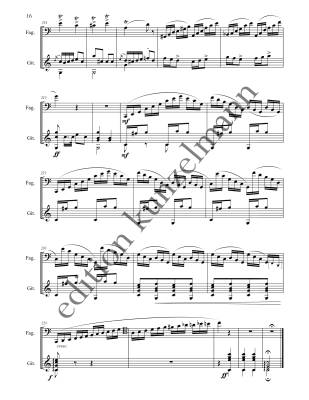 Andante e Rondo Ungarese J.158 (op.35) - von Weber/Holland-Moritz/Conradi - Bassoon/Piano