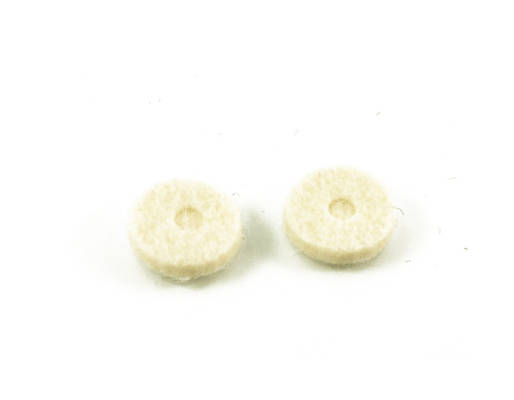 WD Music - Endpin Felt Washers (2) - White