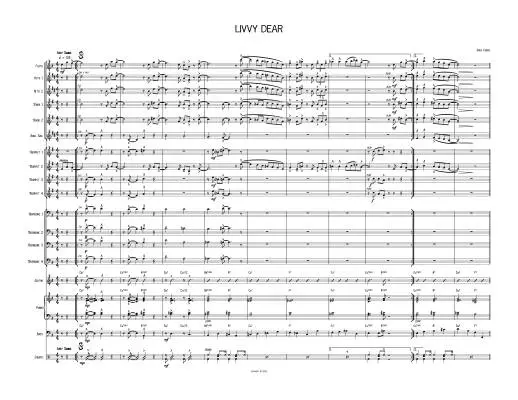 Livvy Dear - Crowe - Jazz Ensemble - Gr. 2