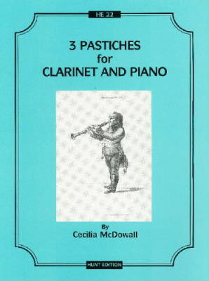 Three Pastiches - McDowall - Bb Clarinet/Piano