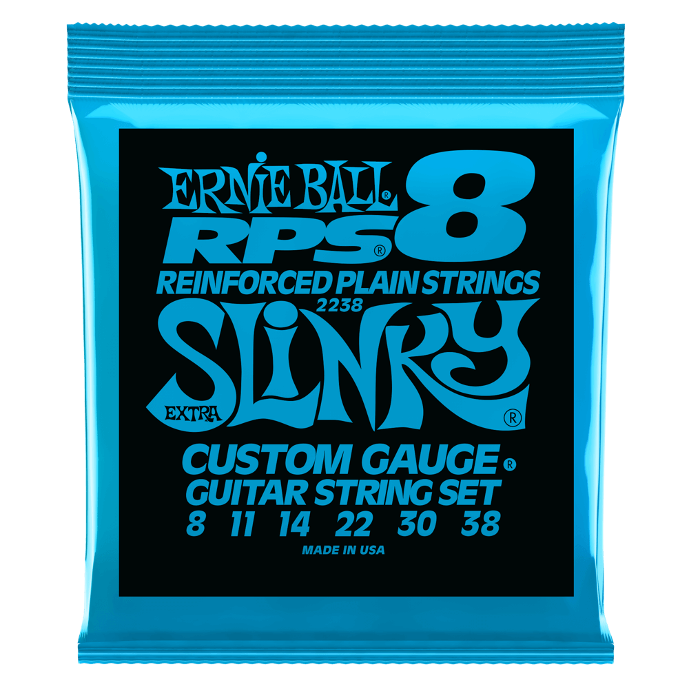 Extra Slinky RPS Nickel Wound Electric Guitar Strings 8-38