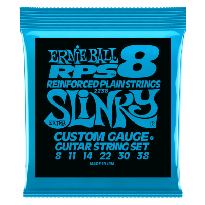 Extra Slinky RPS Nickel Wound Electric Guitar Strings 8-38